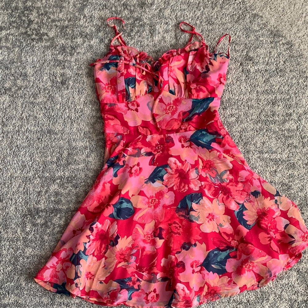Floral Pink Dress